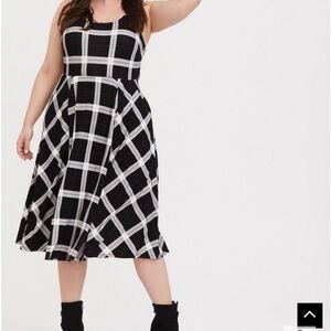 Torrid Midi Studio Luxe Ponte Dress